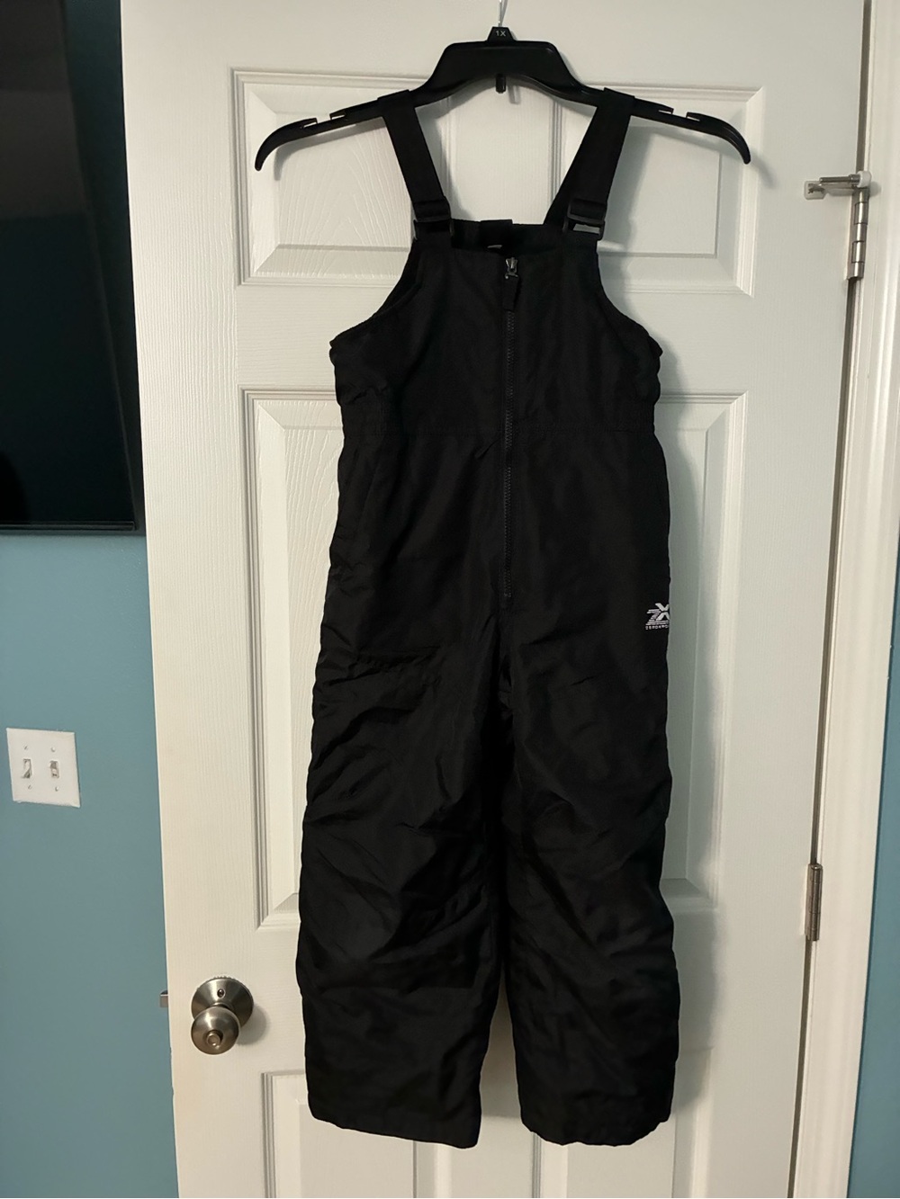 ZeroXposur Black Kids Snow Overalls